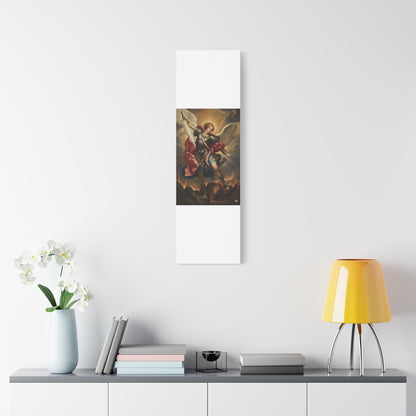 St. Michael Archangel Canvas Art Wrap – Classic Religious Wall Art