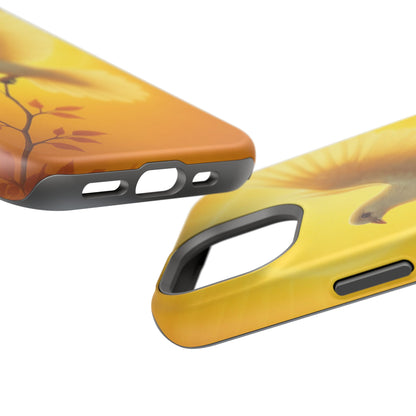 Golden Dove Magnetic Impact-Resistant Phone Case