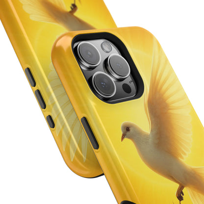Golden Dove Magnetic Impact-Resistant Phone Case