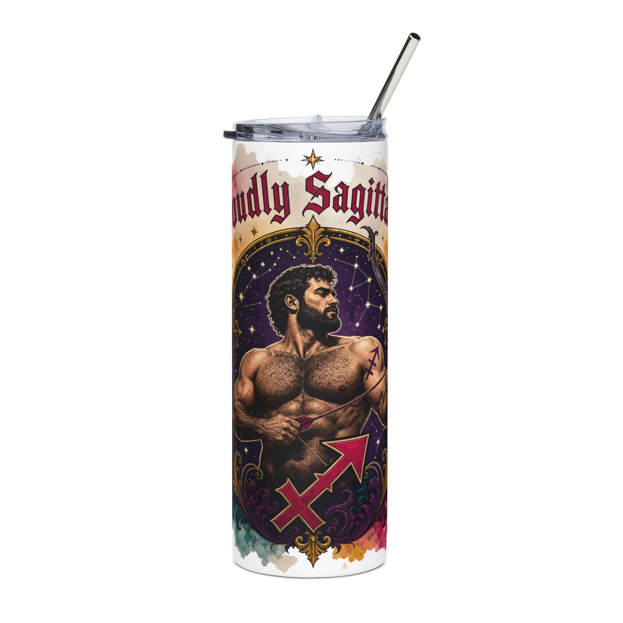 Proudly Sagittarius 20oz Stainless Steel Tumbler