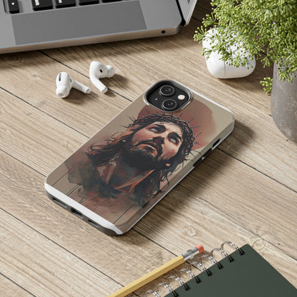 Durable Jesus Phone Cover – Inspirational Christian Case for iPhone & Android