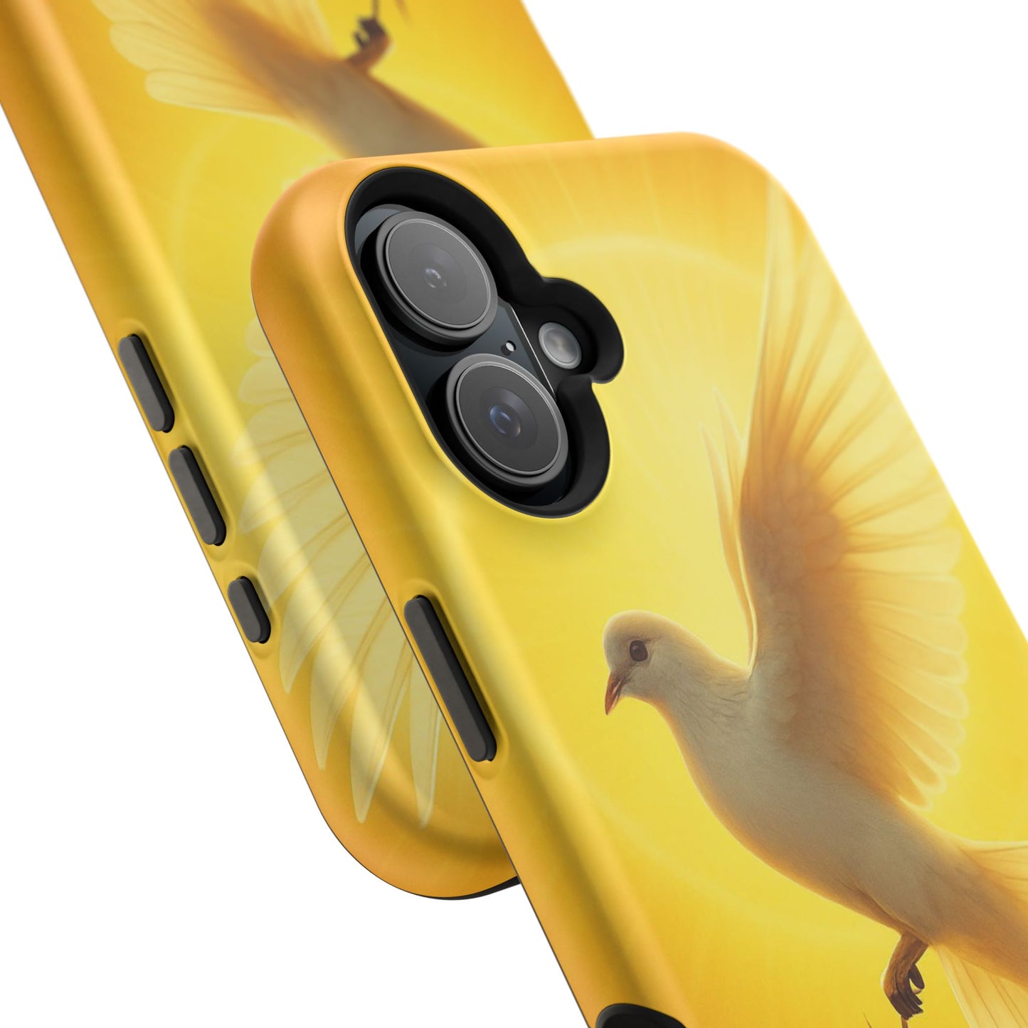 Golden Dove Magnetic Impact-Resistant Phone Case