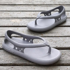 Man Non-slip Flip Flops Hollow Out Slippers