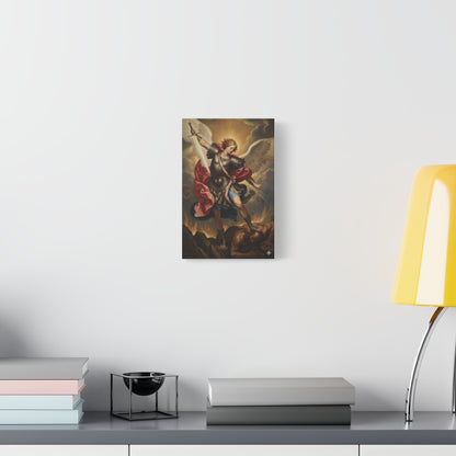 St. Michael Archangel Canvas Art Wrap – Classic Religious Wall Art