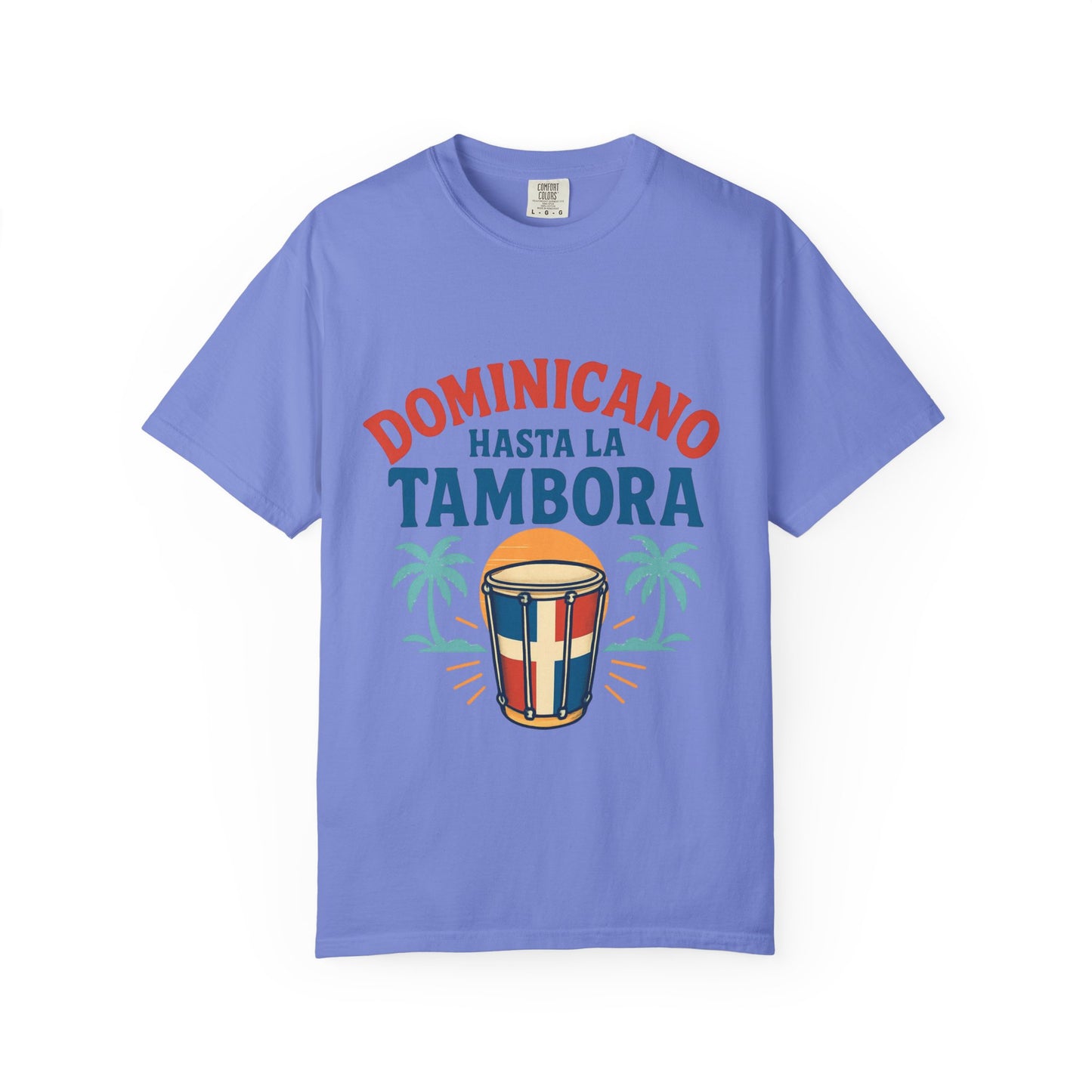 Dominican Music Graphic Tee | Unisex Garment-Dyed Shirt for Summer & Celebrations
