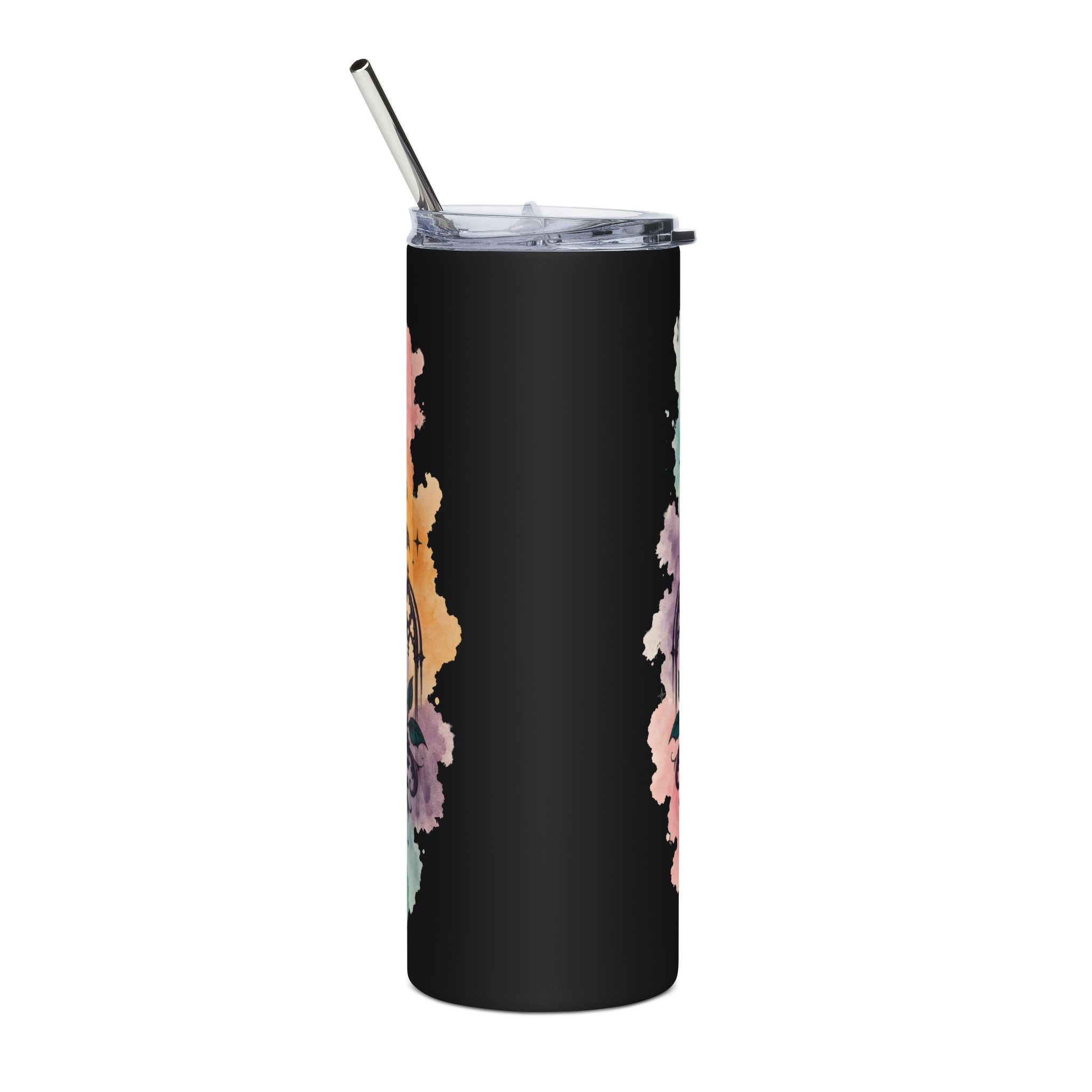 Pride & Power 20oz Stainless Steel Tumbler — Muscle Emblem Travel Cup