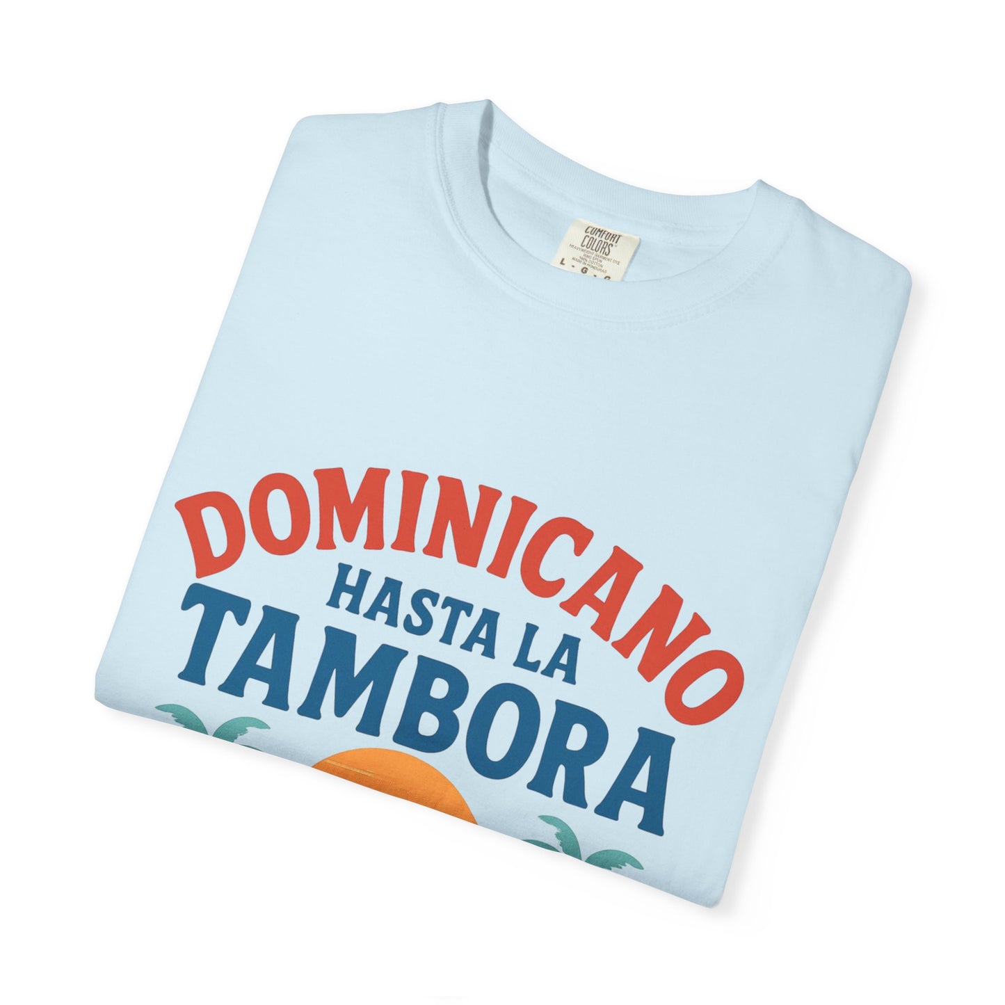 Dominican Music Graphic Tee | Unisex Garment-Dyed Shirt for Summer & Celebrations