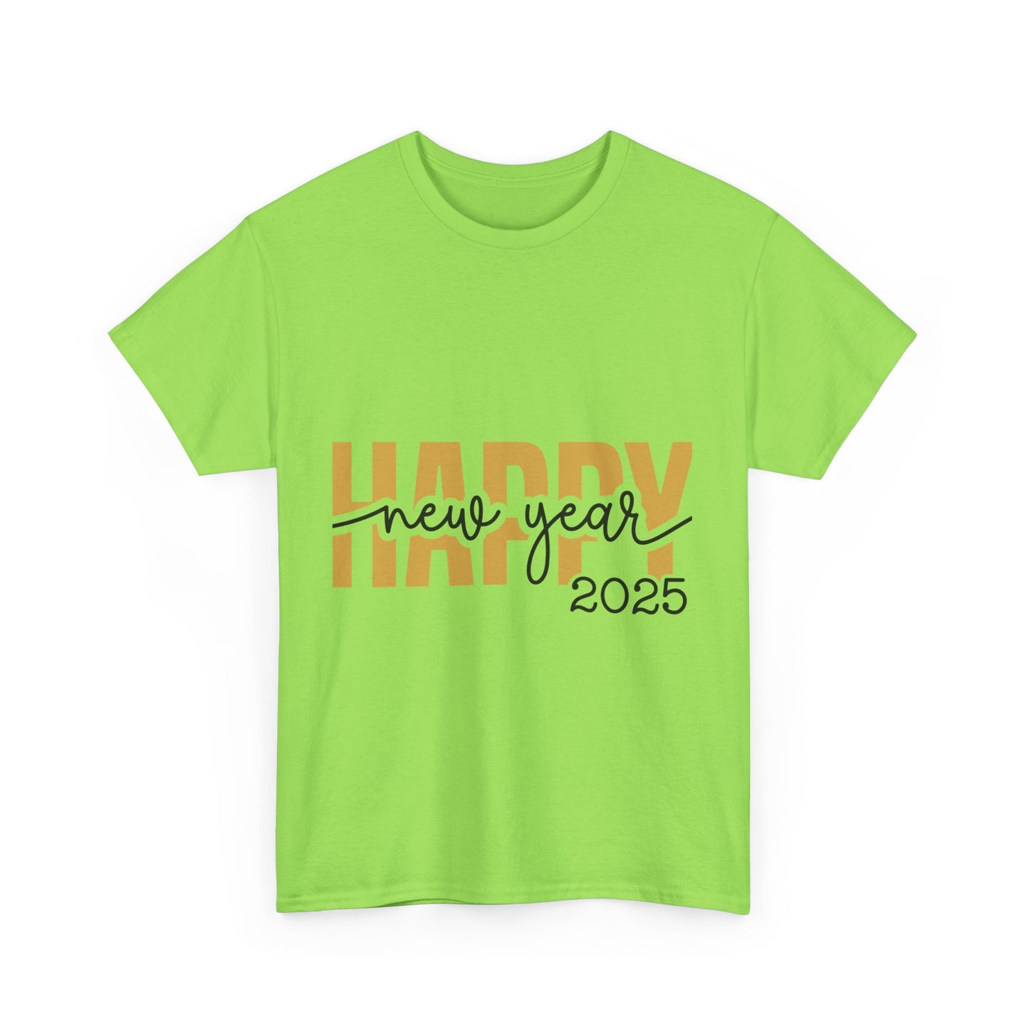 Happy New Year 2025 Unisex Heavy Cotton Tee