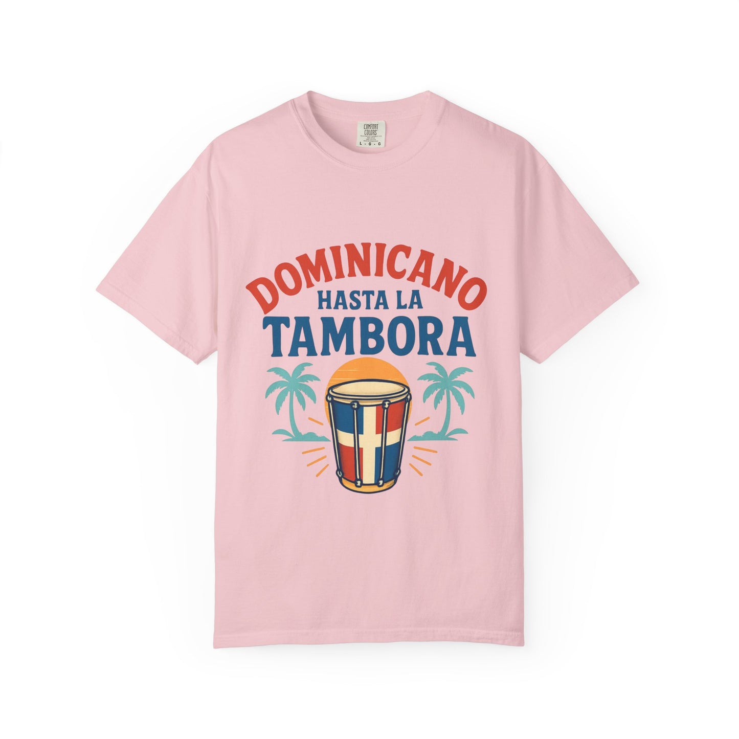 Dominican Music Graphic Tee | Unisex Garment-Dyed Shirt for Summer & Celebrations