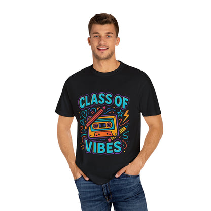 Vintage “Class of Vibes” Unisex Tee | Trendy Graduation Apparel & Everyday Style