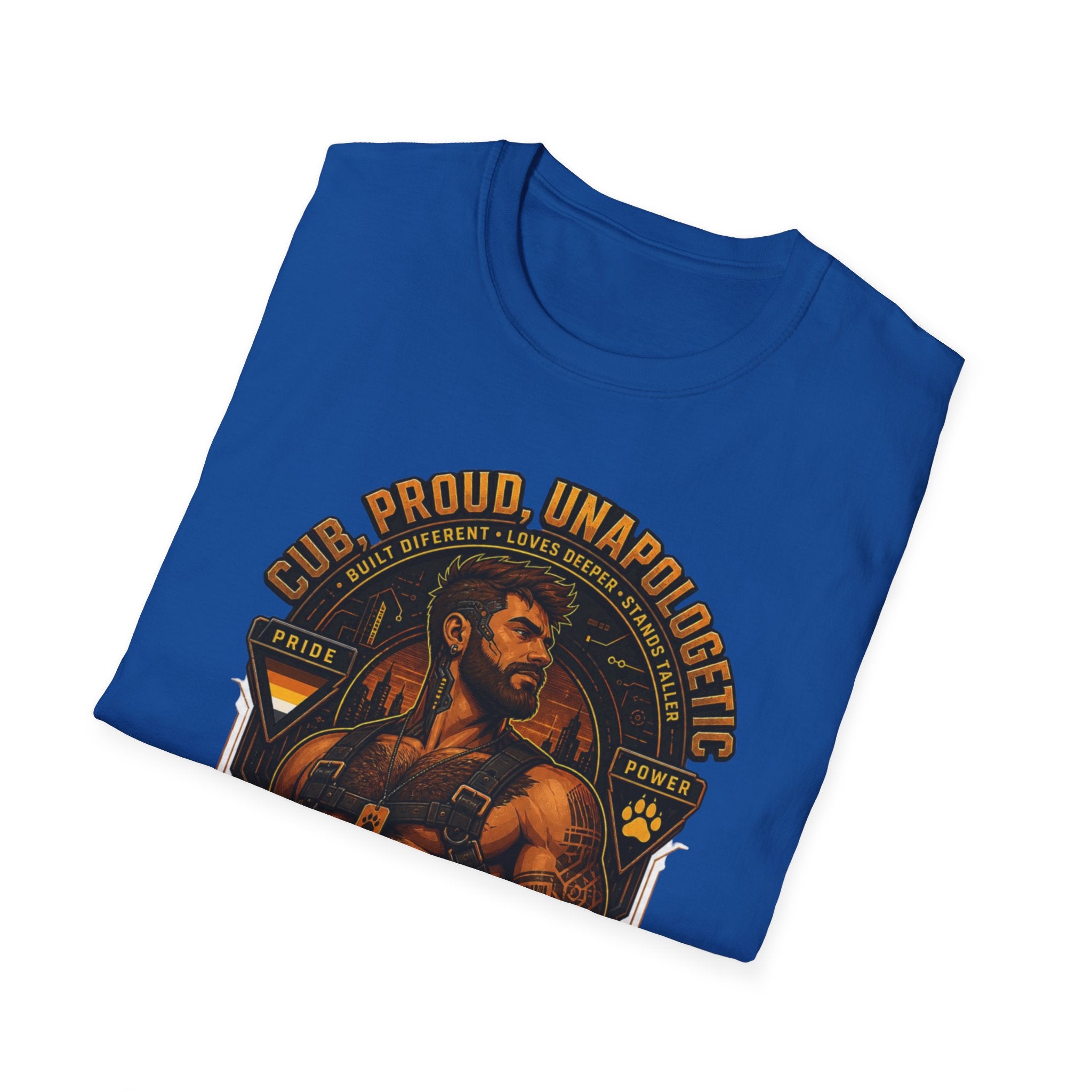 Built in Hardness Wired for Love T-Shirt — Proud, Unapologetic Mens Graphic Tee