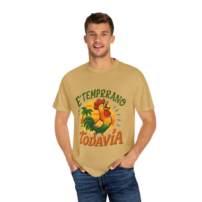 Vintage Rooster T-Shirt | Tropical Graphic Design, Perfect Gift for Summer Lovers