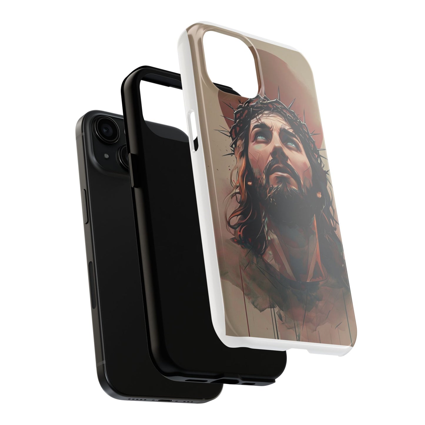 Durable Jesus Phone Cover – Inspirational Christian Case for iPhone & Android