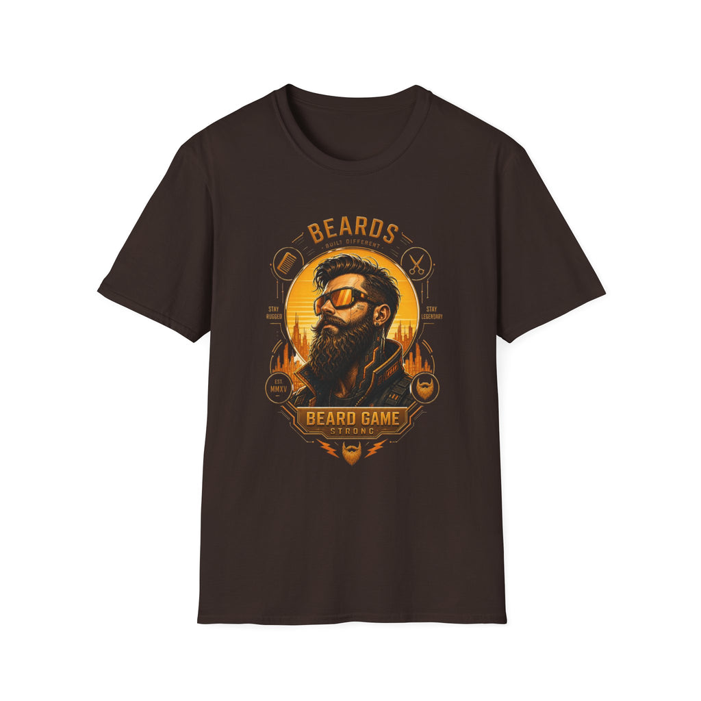 Beard Game T-Shirt — Vintage Barber Beard Club Graphic Tee