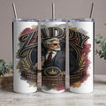 "Zaddy" tumbler with classic man, crown, and "Elevated Everything" text.