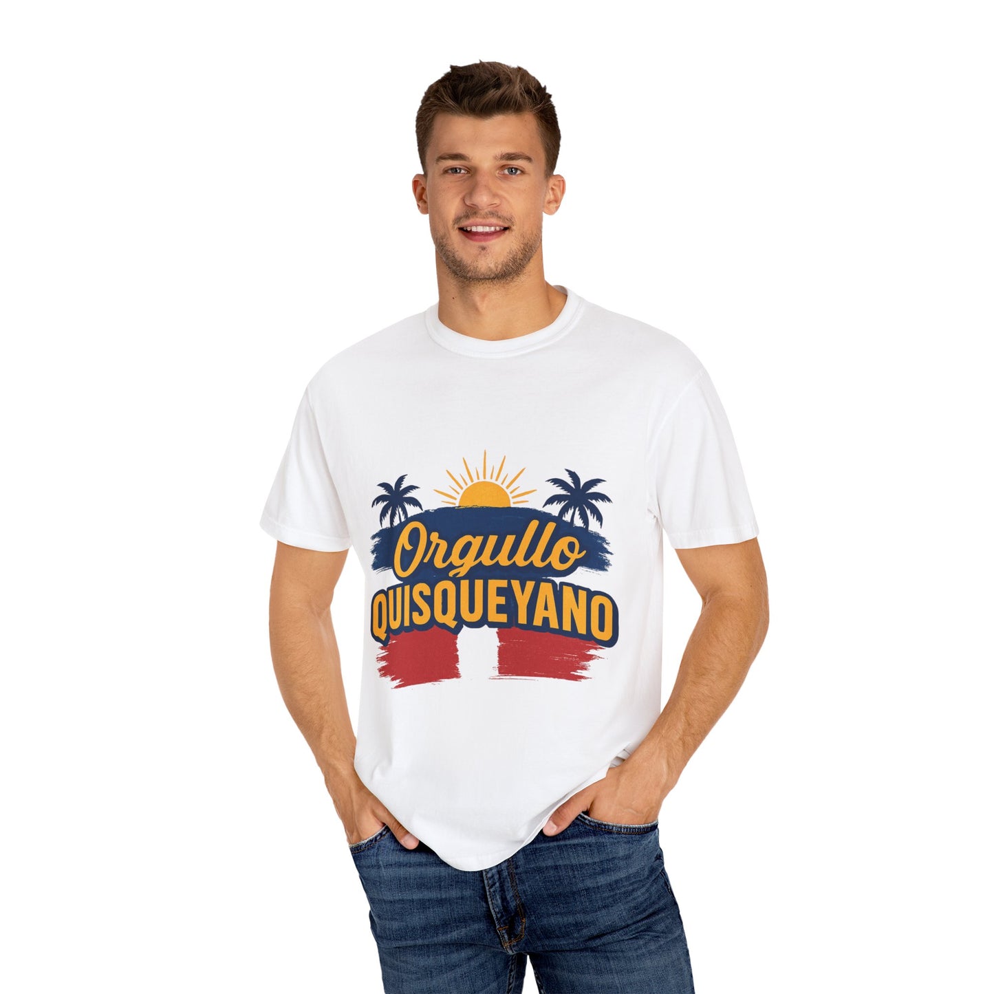 Orgullo Quisqueyano-Personalized Graphic Tee | Premium Fit, Vibrant Design, Made Just for You