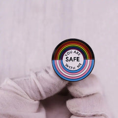 Pride LGBT Lovers Enamel Brooch