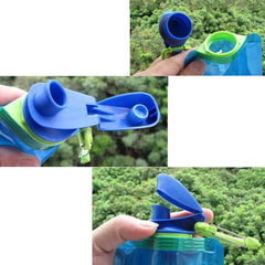 Reusable Sports Travel Collapsible Water Bottle