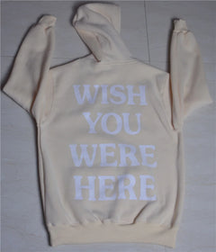 Embroidered Rainbow Letter Pullover Hoodie