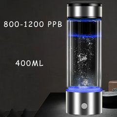 Portable Hydrogen Water Generator: Rechargeable Alkaline Water Ionizer Bottle