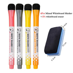 8 Colors Magnetic Dry Erase Markers: Fine Tip Pens for Whiteboards