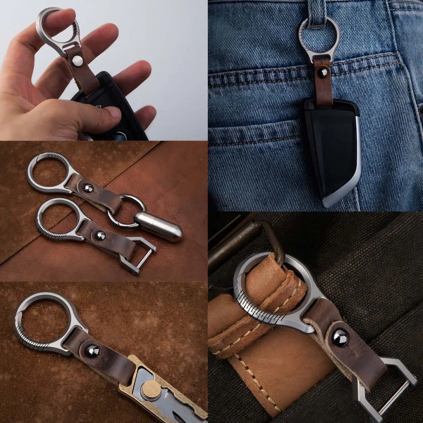 Titanium Keychain