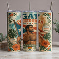 Gay Puerto Rican Vintage Pride Tumbler