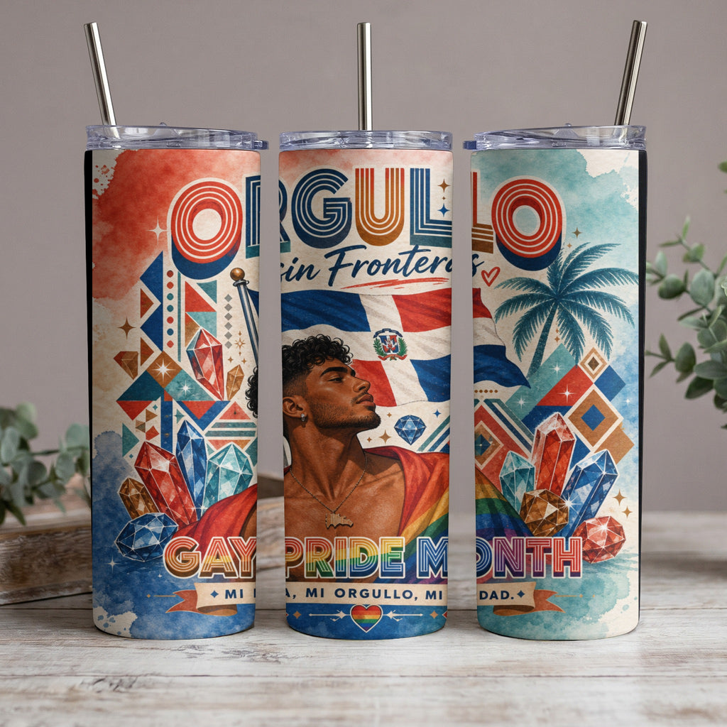 Orgullo sin Fronteras: Island Pride Tumblers