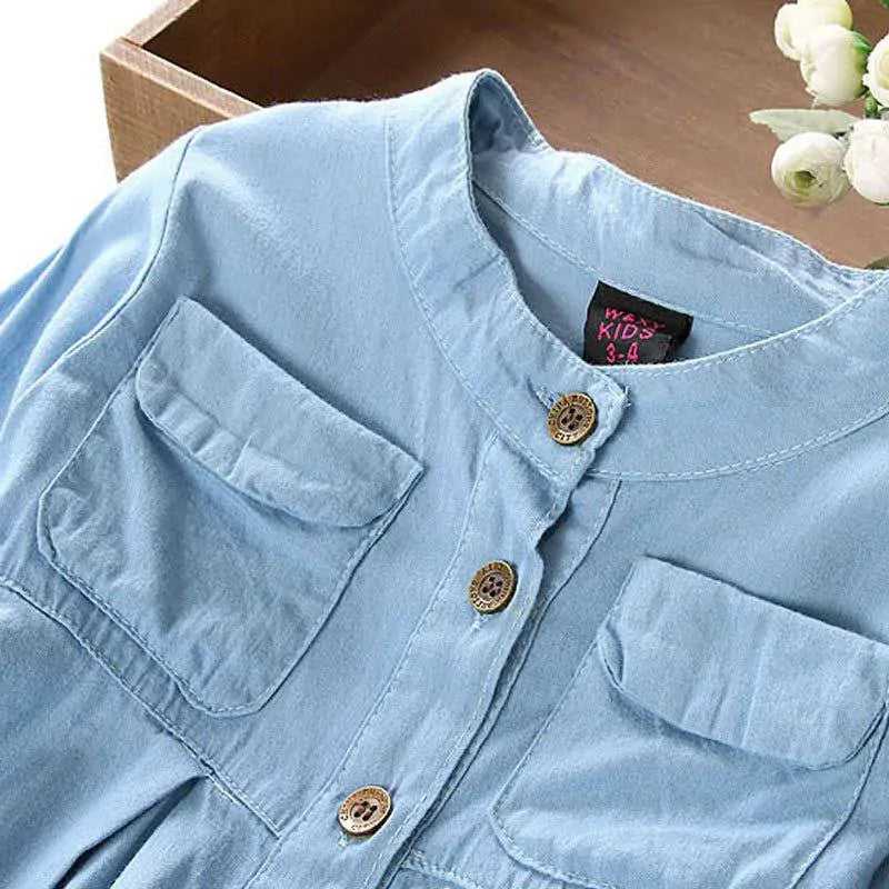 Camisas de jeans para niñas