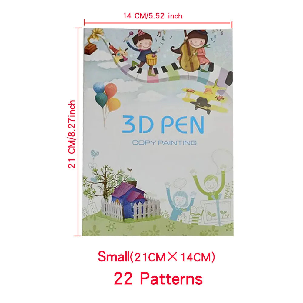 3D Printing Pen Drawing Book