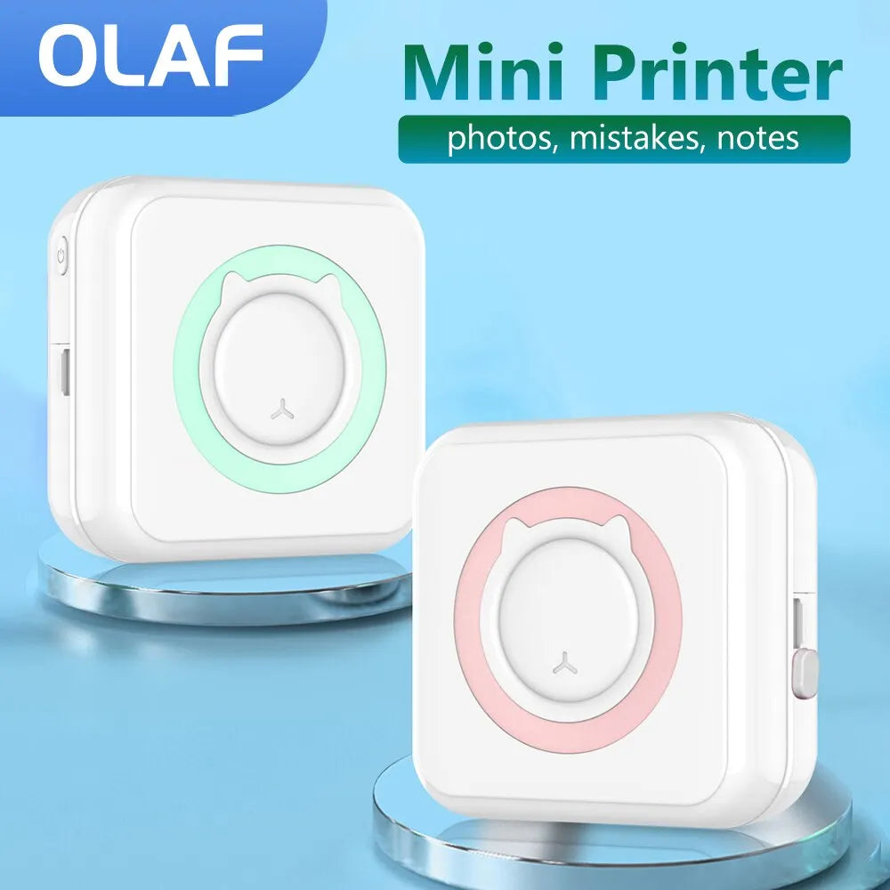 Mini impresora portátil de pegatinas térmicas