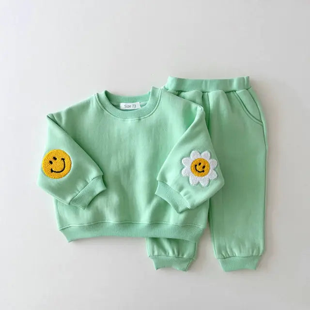 Winter Warm Baby Clothes Set