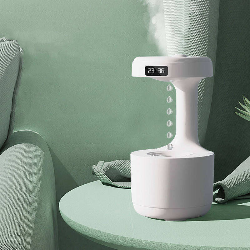 Difusor humidificador con forma de gota de agua LED