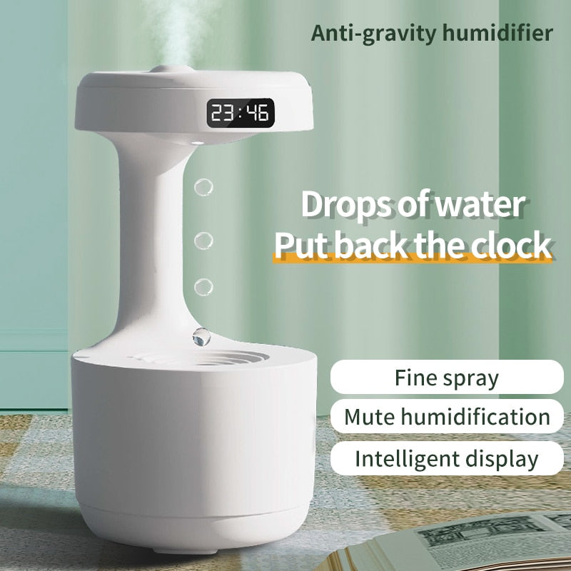 Difusor humidificador con forma de gota de agua LED