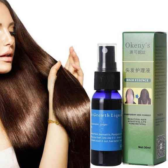 Esencia orgánica para el crecimiento del cabello