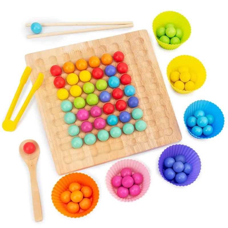 Juego de mesa de matemáticas con rompecabezas para niños